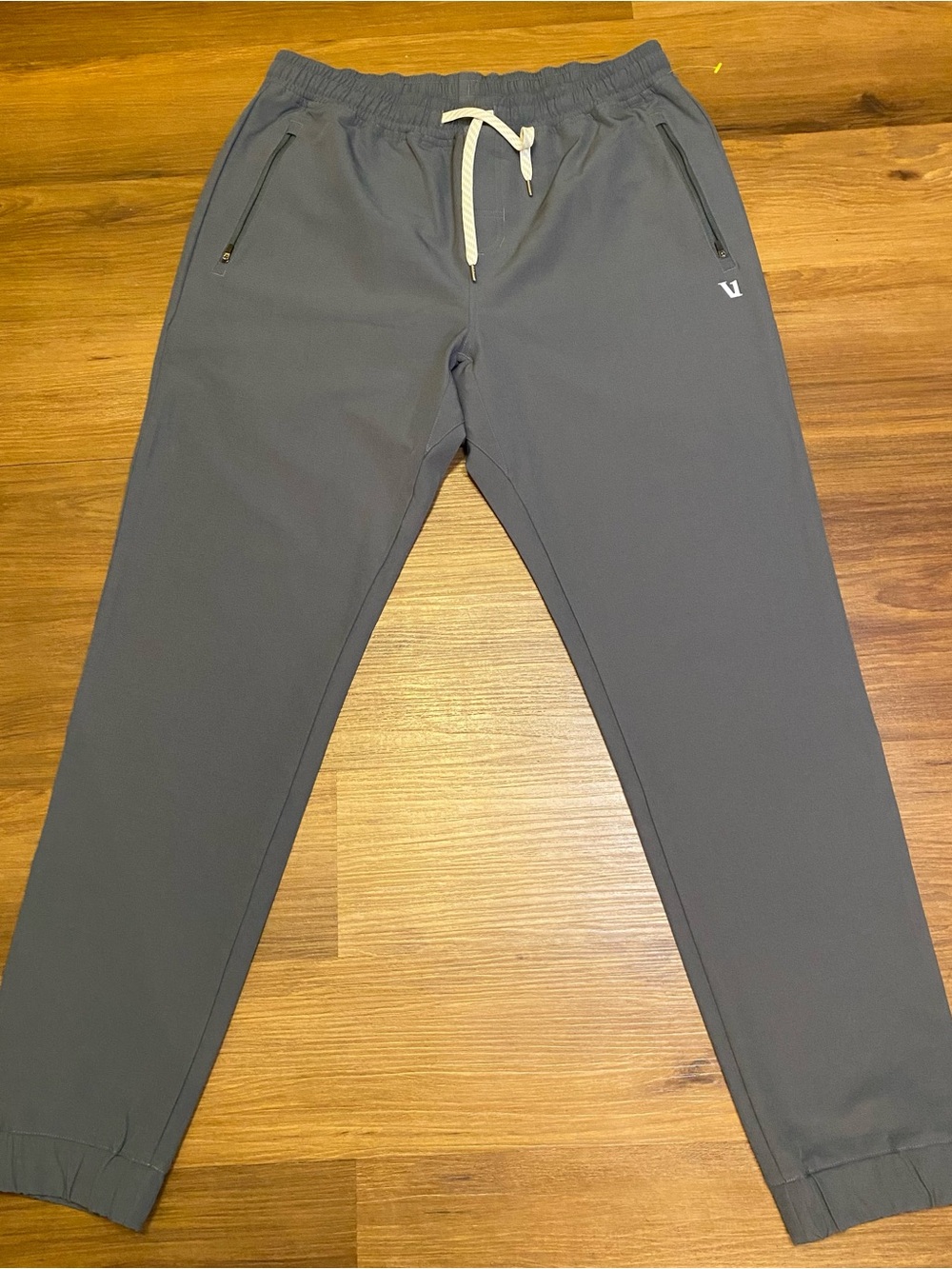Vuori Slate Gray Drawstring Joggers